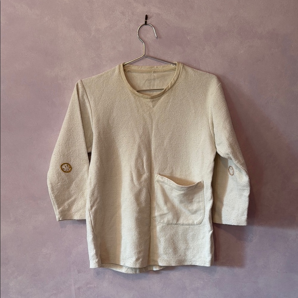 Women's Cream Long Sleeve Tee